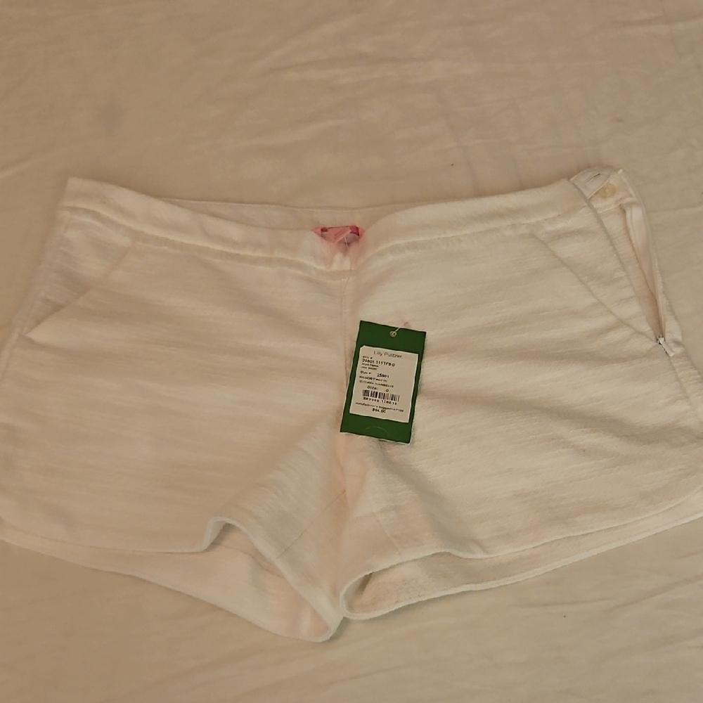 Lilly Pulitzer White Athletic Shorts